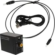 Yardenfun Versatile Digital to Analog Audio Converter Tv Rv Sound System Projector Compatible