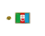 pins pin's flag national badge metal lapel hat button vest italy liguria