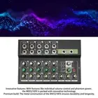 MIX5210FX 10 Channel Effects Mixer Sound Console Compact Sound Studio Mixer PLM