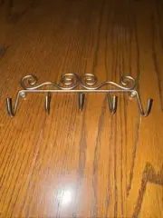 Mainstay Stainless Steel 5 Key Rack Organizer Satin Nickel Finish - NEW