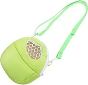 Hamster Cotton Nest Outdoor Portable Pet Bag Pet Carrier for Hamster Takeaway Bag Chinchilla Carrier Sugar Glider Bonding Pouch Guinea Pig Backpack Light