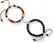 [ZYALTFDC] Couple Bracelets for Women Men Matching Bracelets for Him Her Long Distance Relationship Gifts for Boyfriend Girlfriend Matching Couple Bracelets Gifts Christmas Birthday Gifts