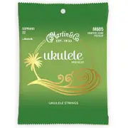 Martin Guitar M605 Premium Ukulele Strings Polygut Soprano Gauge
