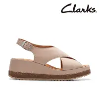 在飛比找momo購物網優惠-【Clarks】女鞋 Kassanda Step 寬帶交叉繞