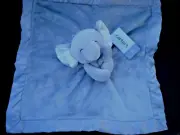 Carter's Gray Plush Stuffed Elephant Security Blanket Lovey NWT