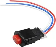 SWOOMEY Abs Metal Motorcycle Warning Light Switch Double Flash Button Scooter Hazard Switch Controller