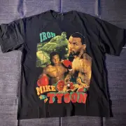 L Mike Tyson Vintage Rap Tee 90S Nine Inch Nails 2Pac Nirvana