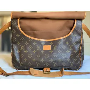 正品 LV 絕版經典大馬鞍包 M42254