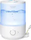 ASAKUKI 3L Cool Mist Humidifier Top Fill Quiet Diffuser for Baby Bedroom Plants