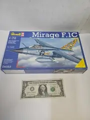 Revell 04353 MIRAGE F.1C RARE NEW PLASTIC MODEL PLANE 1/72 - New But No Decals