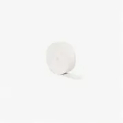 WhimsiCrepe: 81ft White Paper Streamer Roll - Vibrant Decorative Craft Ribbon fo