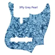 Parts For Sire V7 5 string Jazz Bass Guitar Pickguard Scratch Plate Gray Pearl