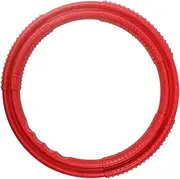 Molar Dog Pull Large Dog Puppies Indestructible Dog Chew Puppy Flying Disc Dachshund Thrower Chewers Dogs Game Puppy Dog Bite Rubber Red