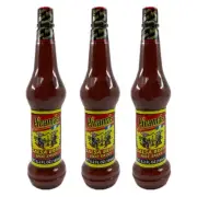 PICAMAS - Red Hot Sauce Salsa Brava 6.2oz Bottles (Pack of 3)