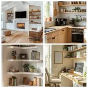 Concealed Floating Shelf Brackets 4/6/8pcs for Space Saving Wall Mounted Shelves