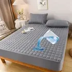 100%Waterproof Cotton Fitted BedSheet Anti-mite and Anti-bacterial MattressCover