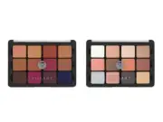 2x Viseart Eyeshadow Palettes: Sultry Muse & Neutral Mattes 2 Milieu - 24g Each