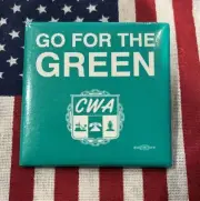 Go for Green CWA button pin