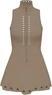 [Dickly] Tennis Dress for Women Clothes Gymwear Sleeveless for Running Beach Sport Home