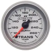 Autometer Ultra-Lite II Transmission Temp Gauge - 100 -260 F, 2 1/16 Inch, AU4957