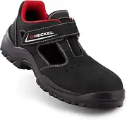 [Heckel] Focus 2.0 S1-P Work Sandals - Leather Safety Sandals for Women/Men