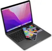 Shortcut US Version Silicone Keyboard Cover Skin for 2023 Mac Lightroom Classic