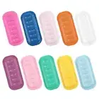 100PCS Strip Shaped Eyelash Glue Holder PVC Plastic Gasket Palett