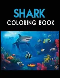 在飛比找博客來優惠-Shark Coloring Book: Cute Shar