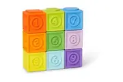 Bright Starts: KaleidoCubes 9 Stack & Squeeze Blocks