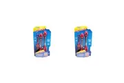 2PK Cooee Soft Foam Tip Heli Rockets Outdoor Flying Active Play Toy Kids 6y+