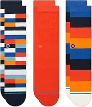 [Stance] Mullen 3 Pack Crew Socks, Multi