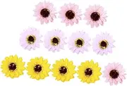 Ipetboom Head Bouquet Present Box 12pcs Soap Flowers Elegant Floral Scent for Decor