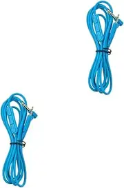 jojofuny 2pcs Headphone Cable Audio Wire for Headphone Noise Cancelling Headset Phone Earpiece for Cell Phone Headphone Wires Noise Canceling Headphones Headset Cord Headsets Metal Sky-