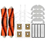 Replacement Parts for Bot D10 Plus RLS3D: HEPA Filter, Mop, Dust Bag