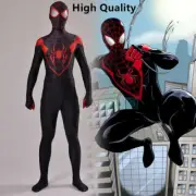 The Amazing Spider-man Costume Miles Morales Zentai Cosplay Costume Halloween US