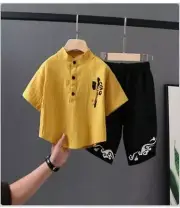 Children's Tang Style Boys' Hanfu Chinese Style Boys' Summer Suit