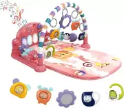 Veraste Baby Play Mat Baby Gym,Funny Play Piano Tummy Time Baby Activity Mat ...