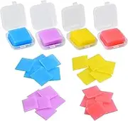 Pack of 24 Diamond Painting Wax, Diamond Art Glue Clay, Colorful Diamond Painting Kit with Storage Box for DIY Painting, Embroidery, and Tool Set (0.98in x 0.98in)