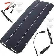 Portable Solar Panel Charger Flexible Solar Charging Panel with Type Interface for Quick Charging for Camping Hiking and Outdoor Activities