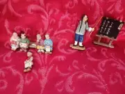 Rare 5 figure set KING COUNTRY 1:30 HK 141 STREET school OLD HONG KONG diorama