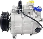 7SEU17C AC Compressor Compatible For VW Volkswagen Transporter T5 Multivan Amarok 7E0820803 7E0820803F 7E0820803J 7E0820803A 7E0260803G