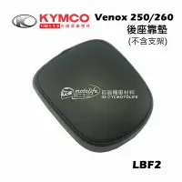 在飛比找Yahoo!奇摩拍賣優惠-YC騎士生活_KYMCO光陽原廠 後座 靠墊 Venox 2