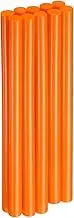 uxcell 10pcs Hot Glue Sticks 0.43" Dia x 7.87" Long EVA Mini Hot Melt Adhesive Glue Stick for Hot Melt Gun Wood Plastic Glass Flowers Fabrics Foam, Orange
