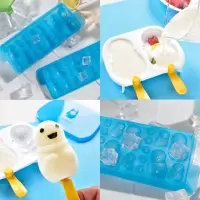 在飛比找momo購物網優惠-【寶盒百貨】日本製 安全衛生 yukipon雪人造型製冰器 