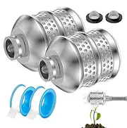 Sprinkler Bubbler for Hose, Garden Hose Bubbler | Aluminum Hose Bubbler Flood Nozzle, Stainless Filter Head, Irrigation, Internal Thread Sprinkler PA