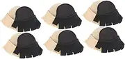 Healeved 3sets Toe Half Socks Toe Topper Non-slip Liner for High Heels Running Shoes 2pairs*3
