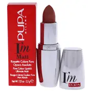 Pupa Milano I Am Matt Pure Colour Lipstick - 014 Peachy Nude For Women 0.123 oz Lipstick