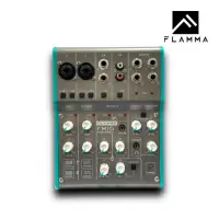 在飛比找momo購物網優惠-【FLAMMA】直播主入門設備 多功能混音器｜FM10(MI