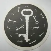 JAILBREAK BREWING CO. FAQ, WHO, WHAT... Beer COASTER, Mat, Laurel, MARYLAND 2014