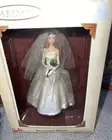 HALLMARK Barbie BLUSHING BRIDE ORNAMENT Brunette Hair 2002